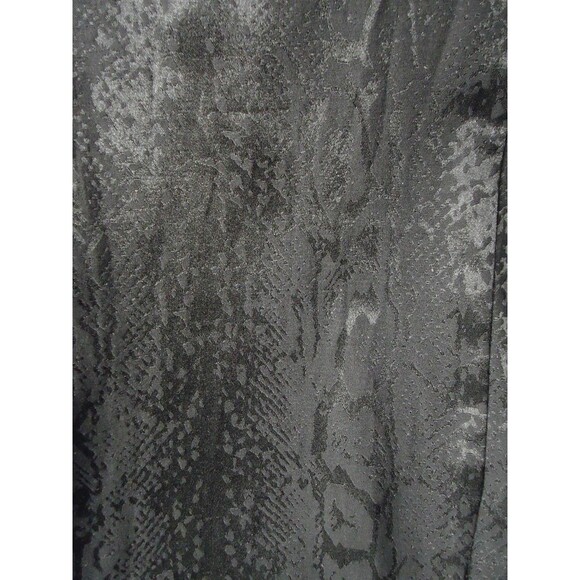 Connected Apparel Sheath Dress Neck Cutouts Embossed Size 6 Black - Picture 4 of 9